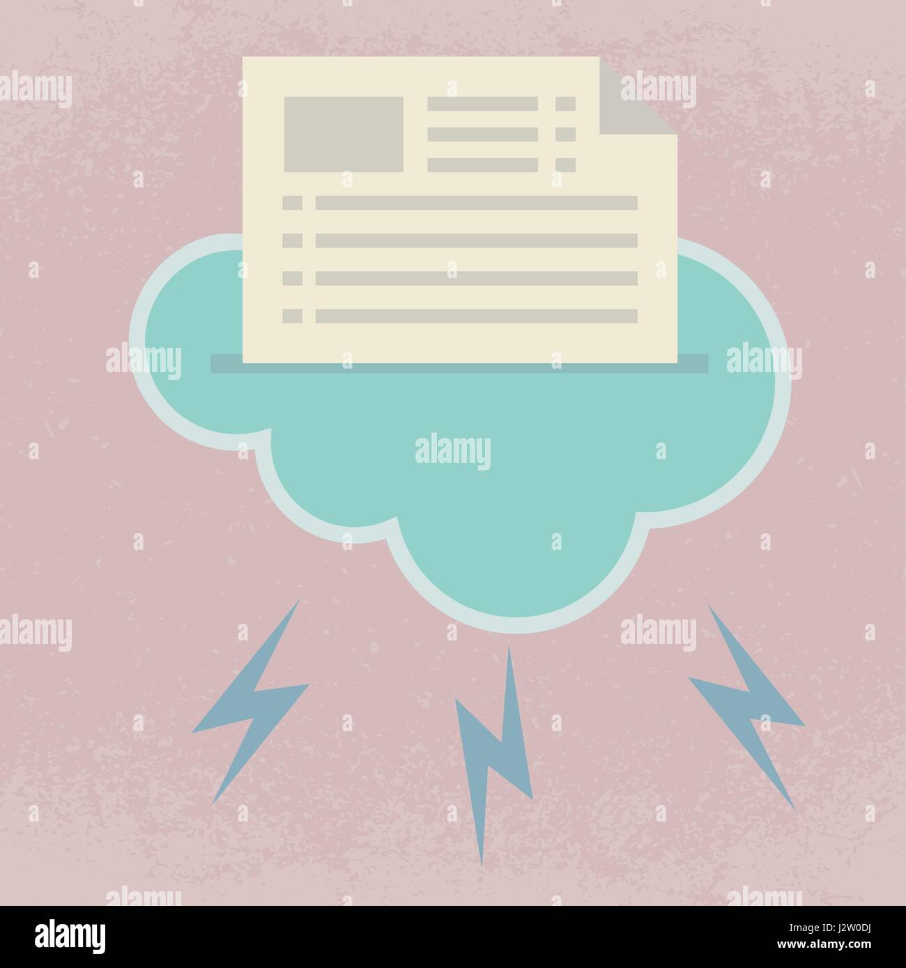 Big Data, Cloud computing concept Stock Vector Image & Art - Alamy