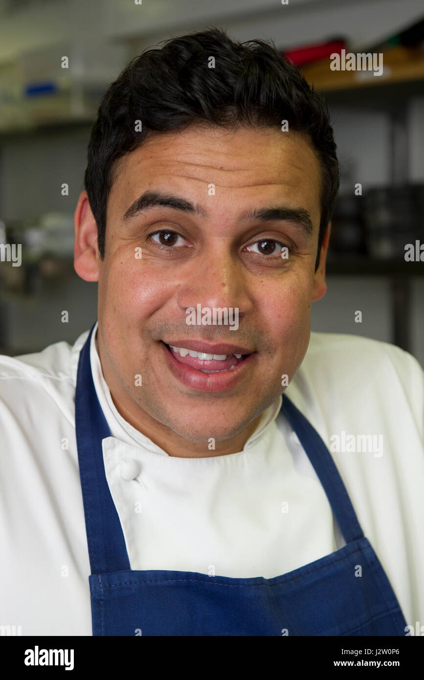 Paul Ainsworth at Restaurant No.6, Padstow , Cornwall, UK Stock Photo