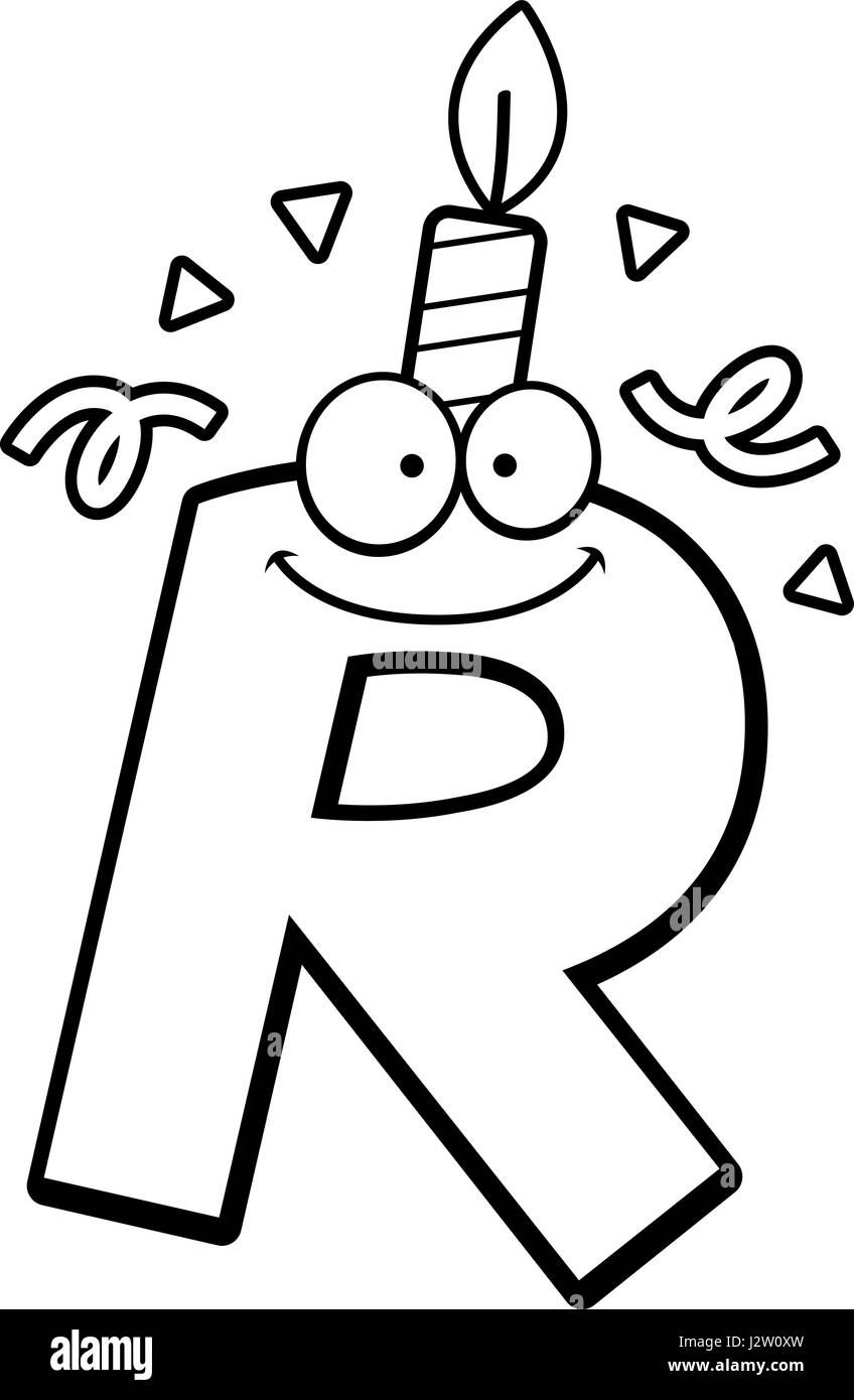 Letter R Clipart Black And White