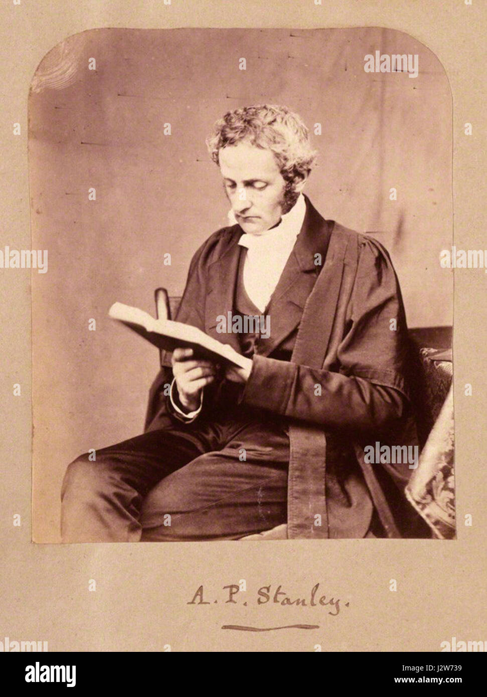 A P Stanley by Charles Dodgson Stock Photo