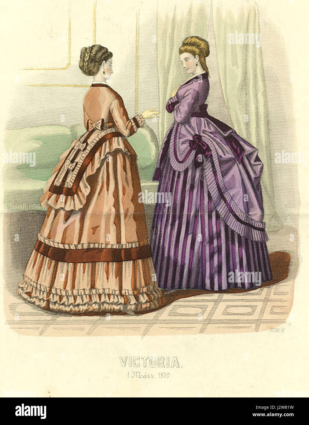 1870s fashion hi-res stock photography and images - Alamy