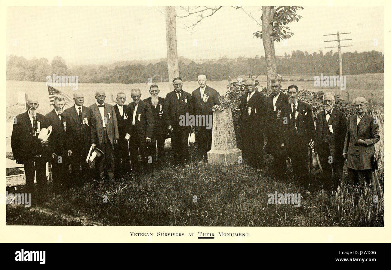 50th Anniversary of the Battle of Gettysburg p 178 Stock Photo