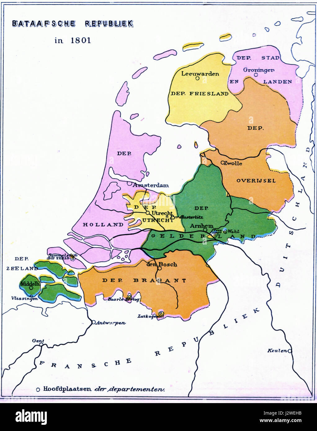 Dutch And Ratch Dutch to french transition hi-res stock photography and images - Alamy