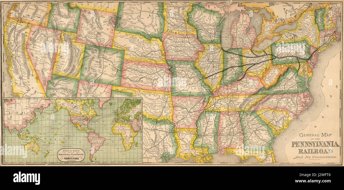 This refers to the 1879 Pennsylvania Railroad (PRR) operation ...
