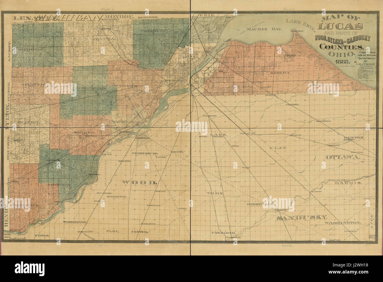 Map of sandusky hi-res stock photography and images - Alamy Map of sandusky hi-res stock photography and images - Alamy