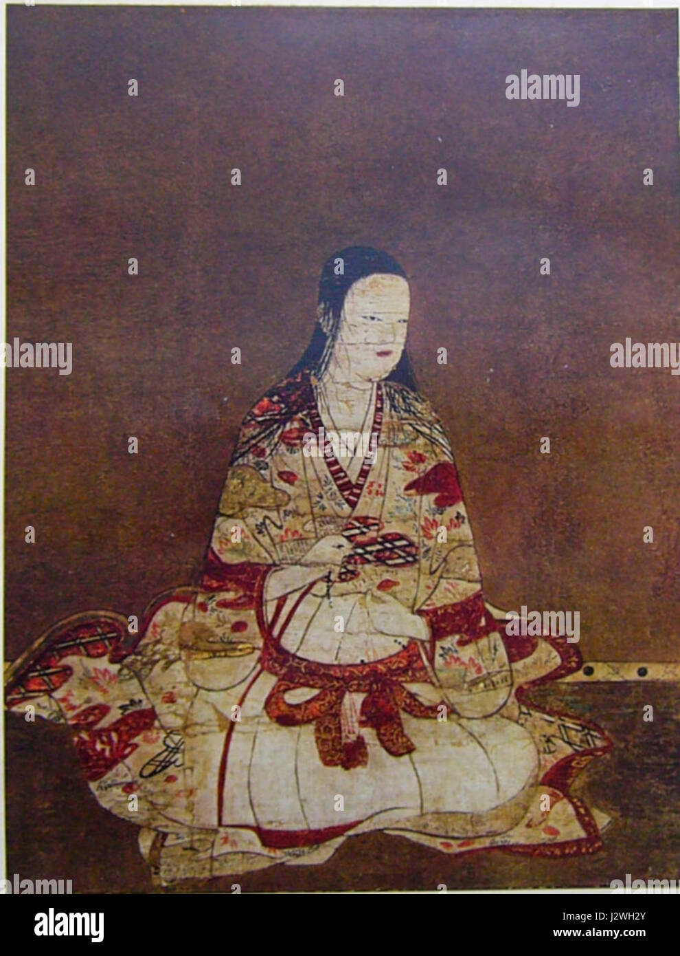 16th century Japanese Lady Stock Photo
