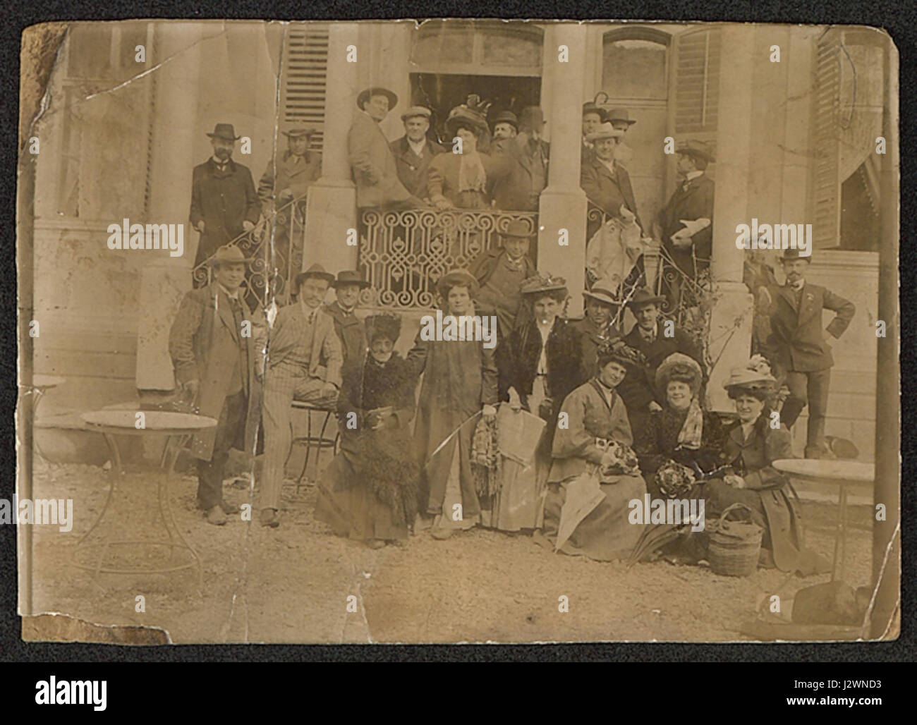 Bulgarian Theatre Bitola 1908 Stock Photo Alamy
