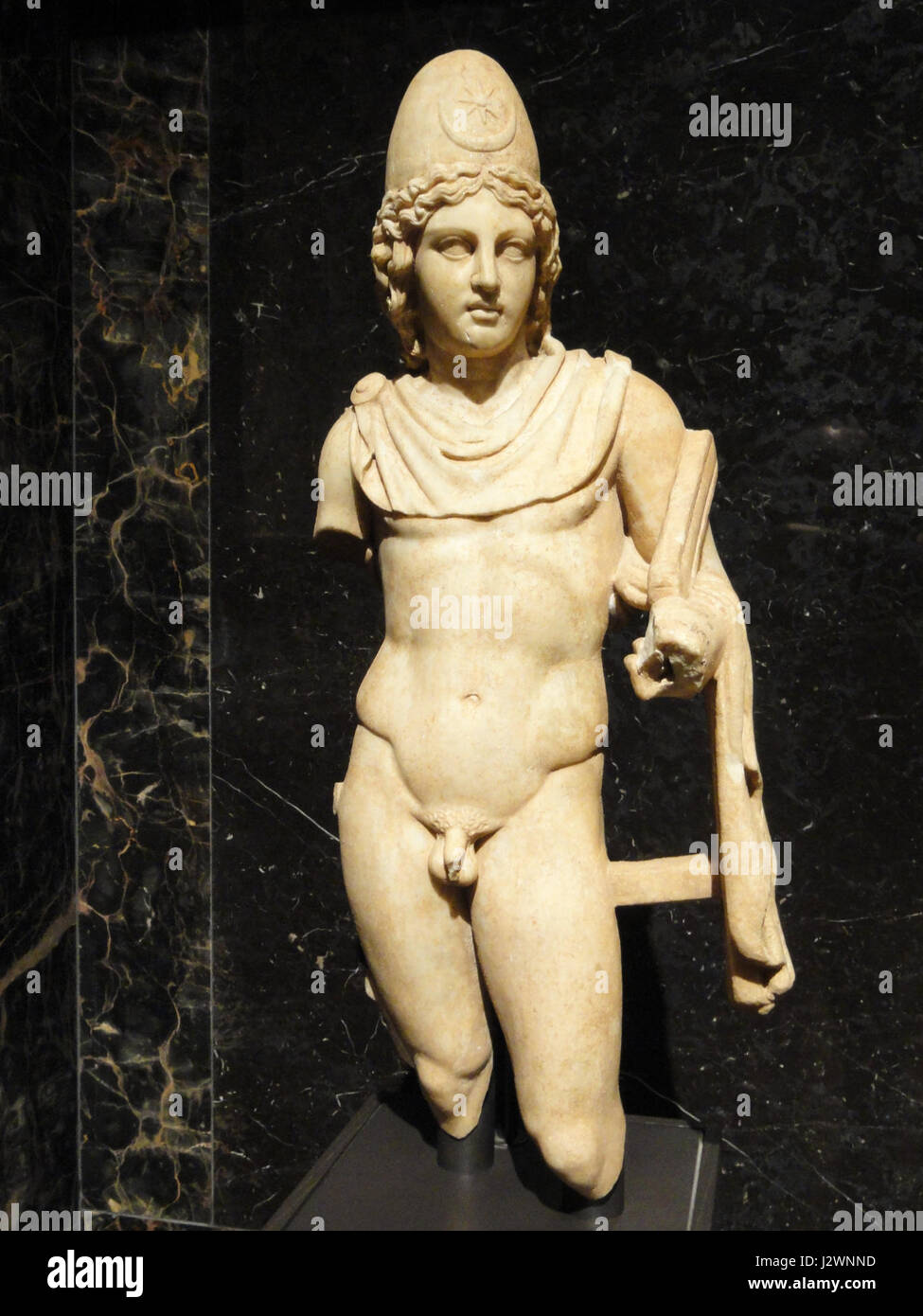 Castor or Pollux, probably Italy, 2nd century CE - Nelson-Atkins Museum of Art - DSC08246 Stock Photo