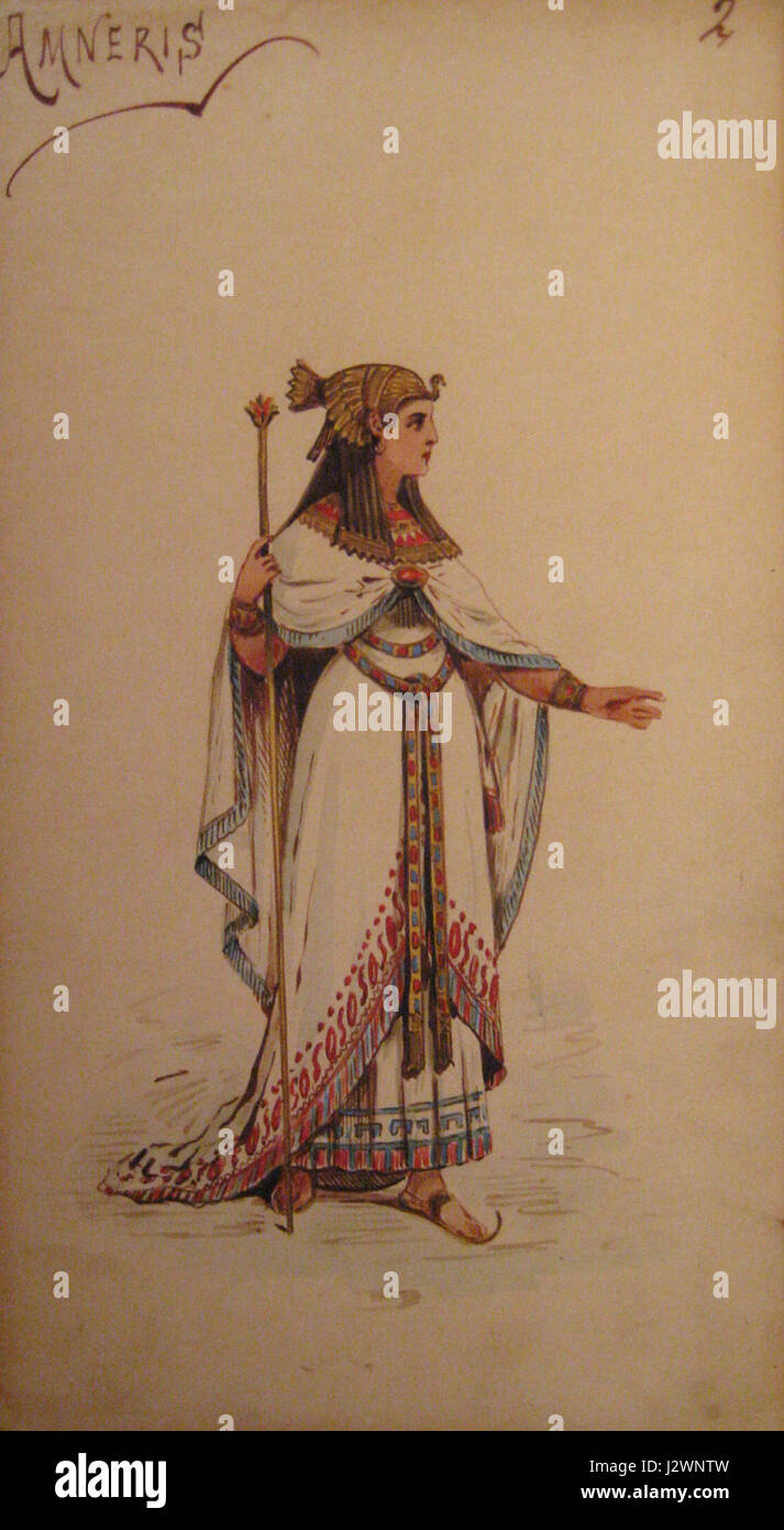 Amneris (1872) Stock Photo