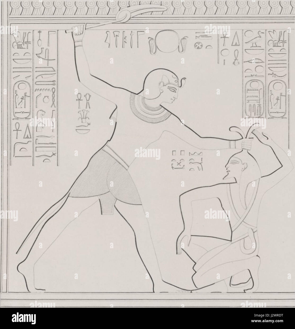 Bet el-Wali is an important archaeological site in Egypt, known for its ancient temples and artifacts. It was part of the Nubian region, and its history dates back to the 25th Dynasty, highlighting the architectural and cultural legacy of ancient Egypt. Stock Photo