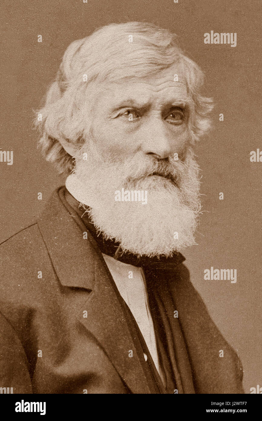 Asher Brown Durand by A. Bogardus-crop Stock Photo