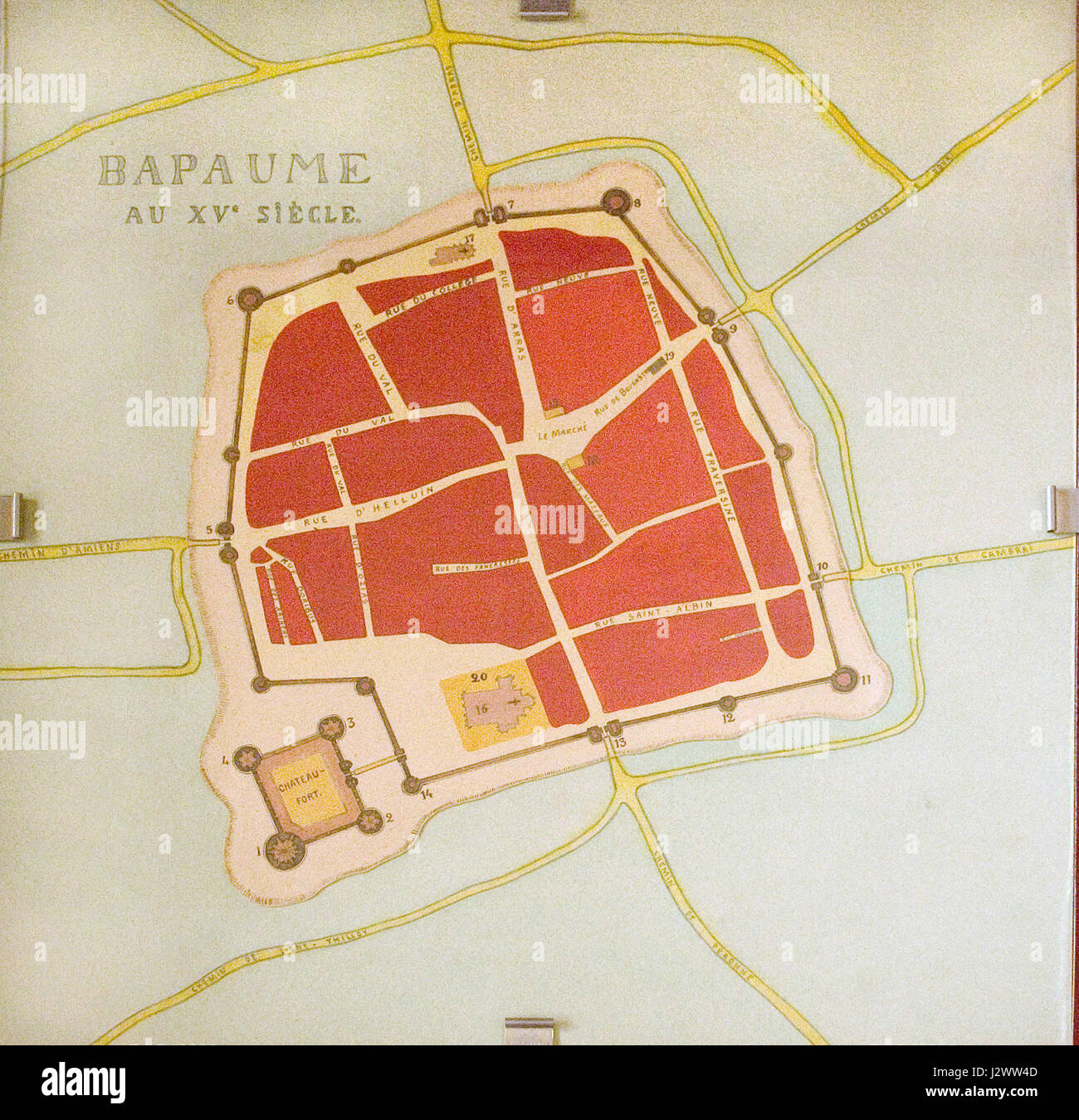 Bapaume-xv Stock Photo