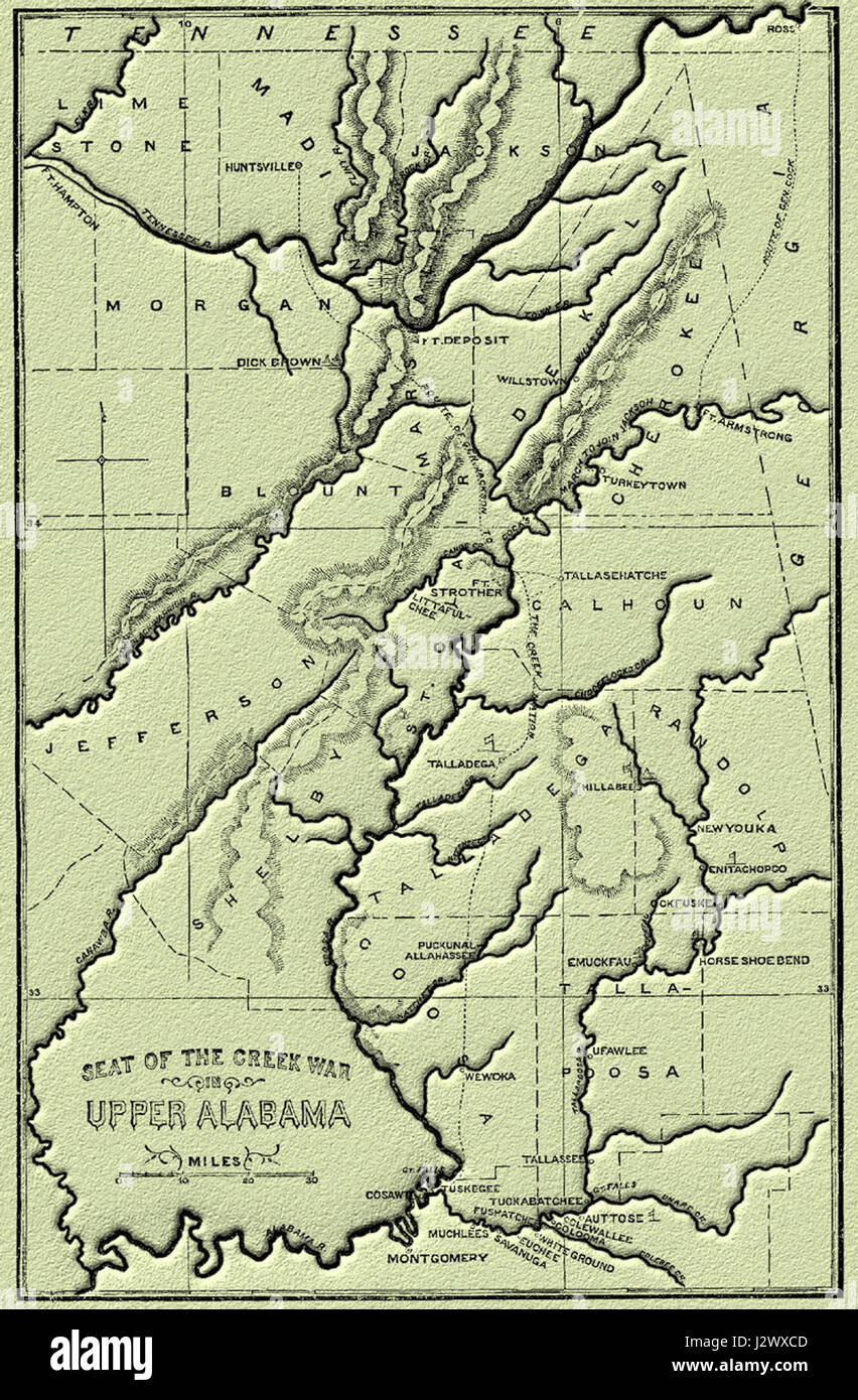 Creek Nation historical conflicts