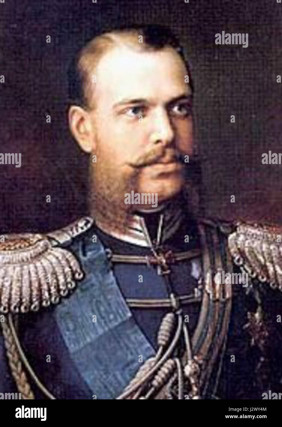 Russian tsar alexander iii hi-res stock photography and