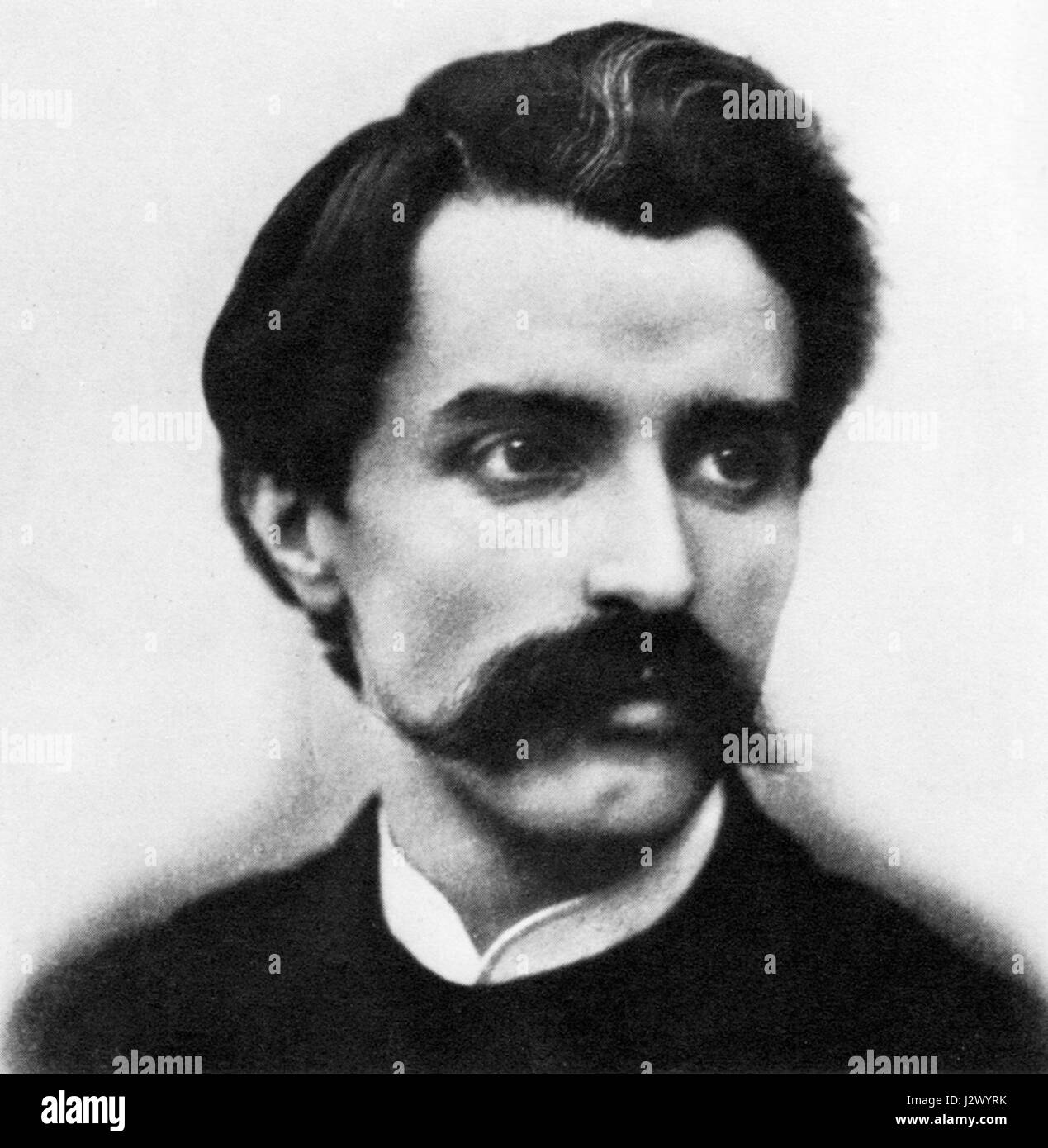 Alfredo Catalani was an Italian composer, known for his operatic works in the late 19th century. His most famous composition, *La Wally*, is a prime example of his emotional depth and melodic innovation in opera. Stock Photo