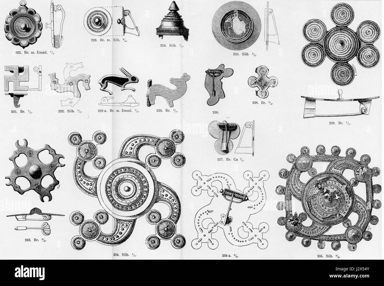 Brooches 10 Stock Photo Alamy