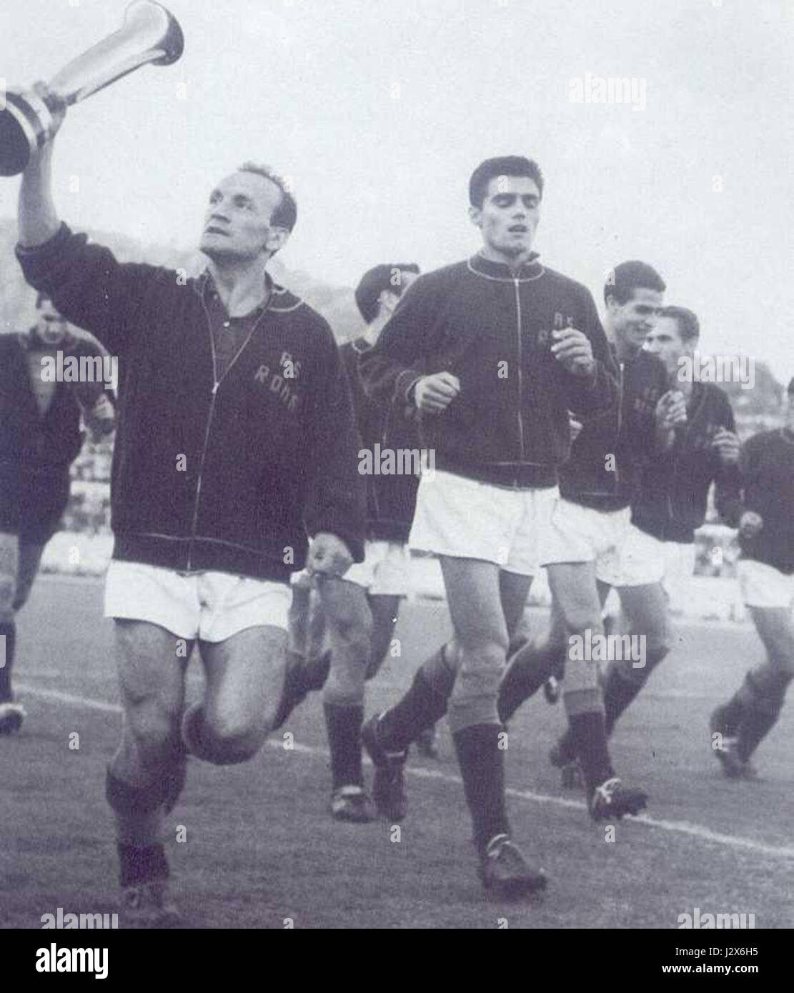 Associazione Sportiva Roma - Coppa delle Fiere 1960-1961 Stock Photo