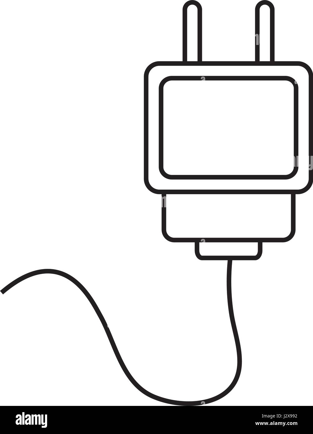 electric plug icon Stock Vector Image & Art - Alamy