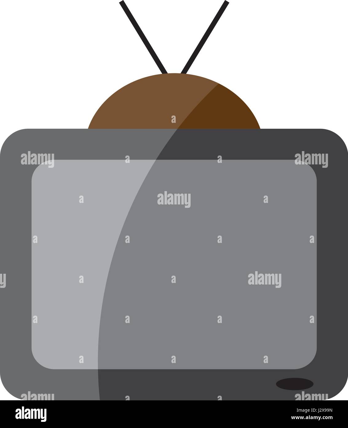 retro television icon Stock Vector Image & Art - Alamy