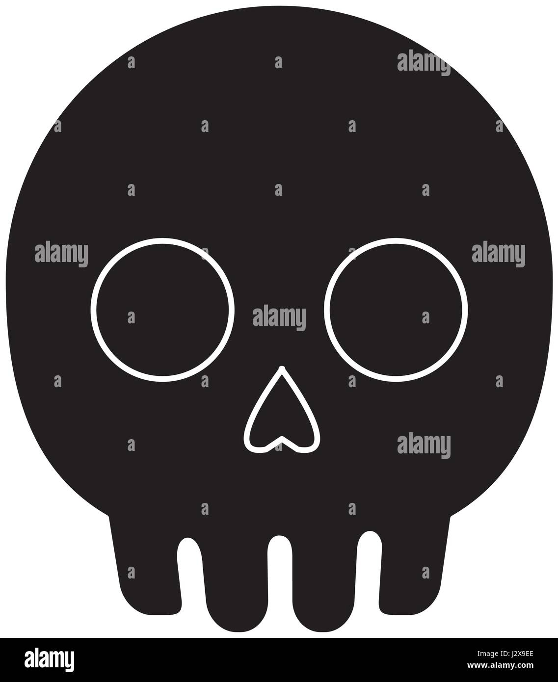 skull icon image Stock Vector Image & Art - Alamy