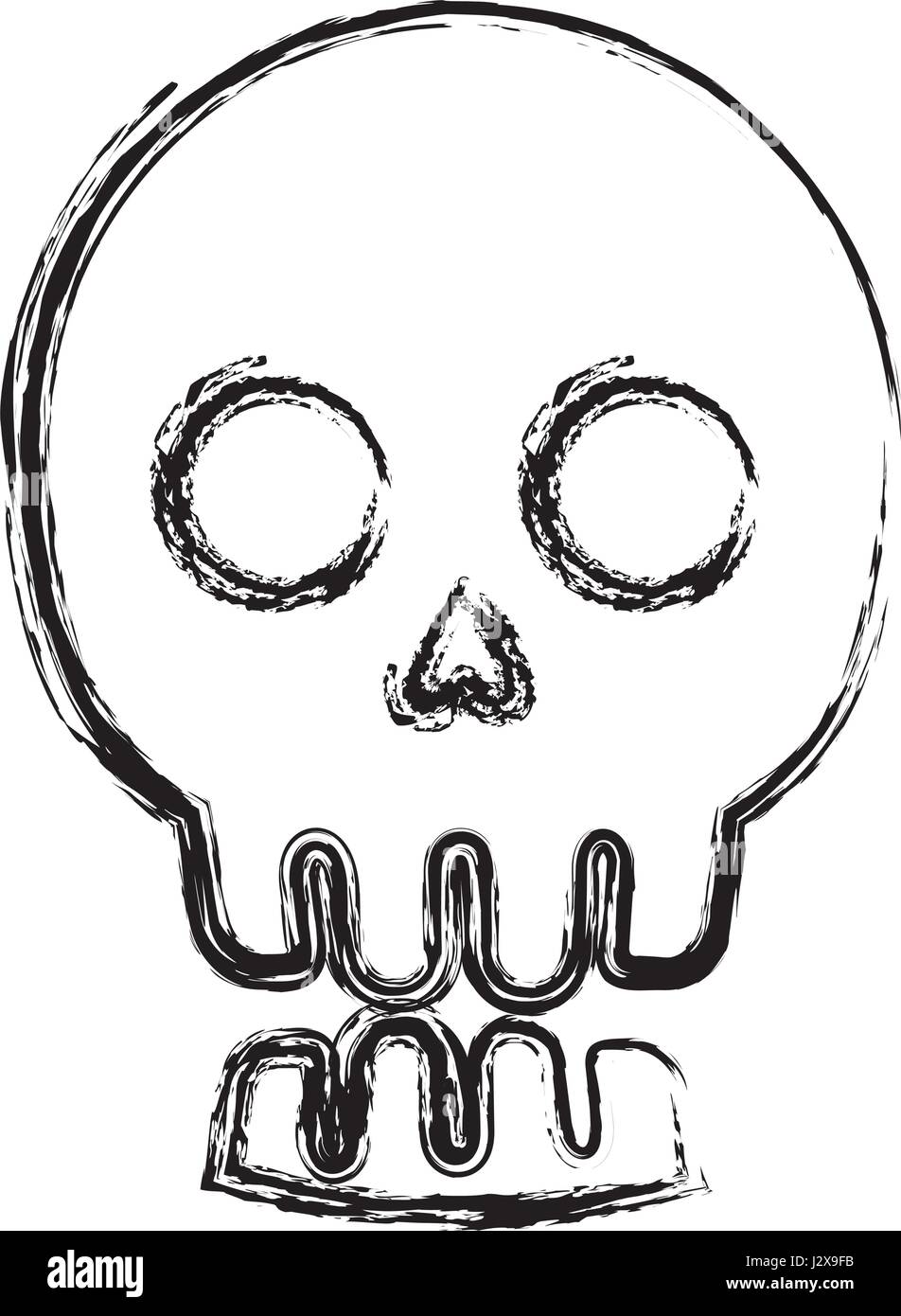 skull icon image Stock Vector Image & Art - Alamy