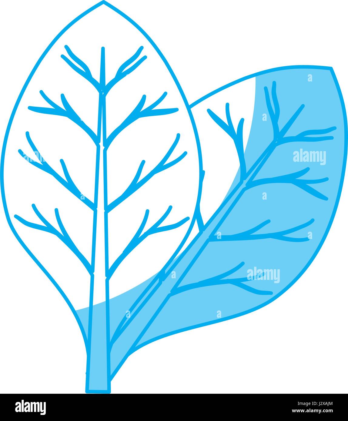 leaves icon image Stock Vector Image & Art - Alamy