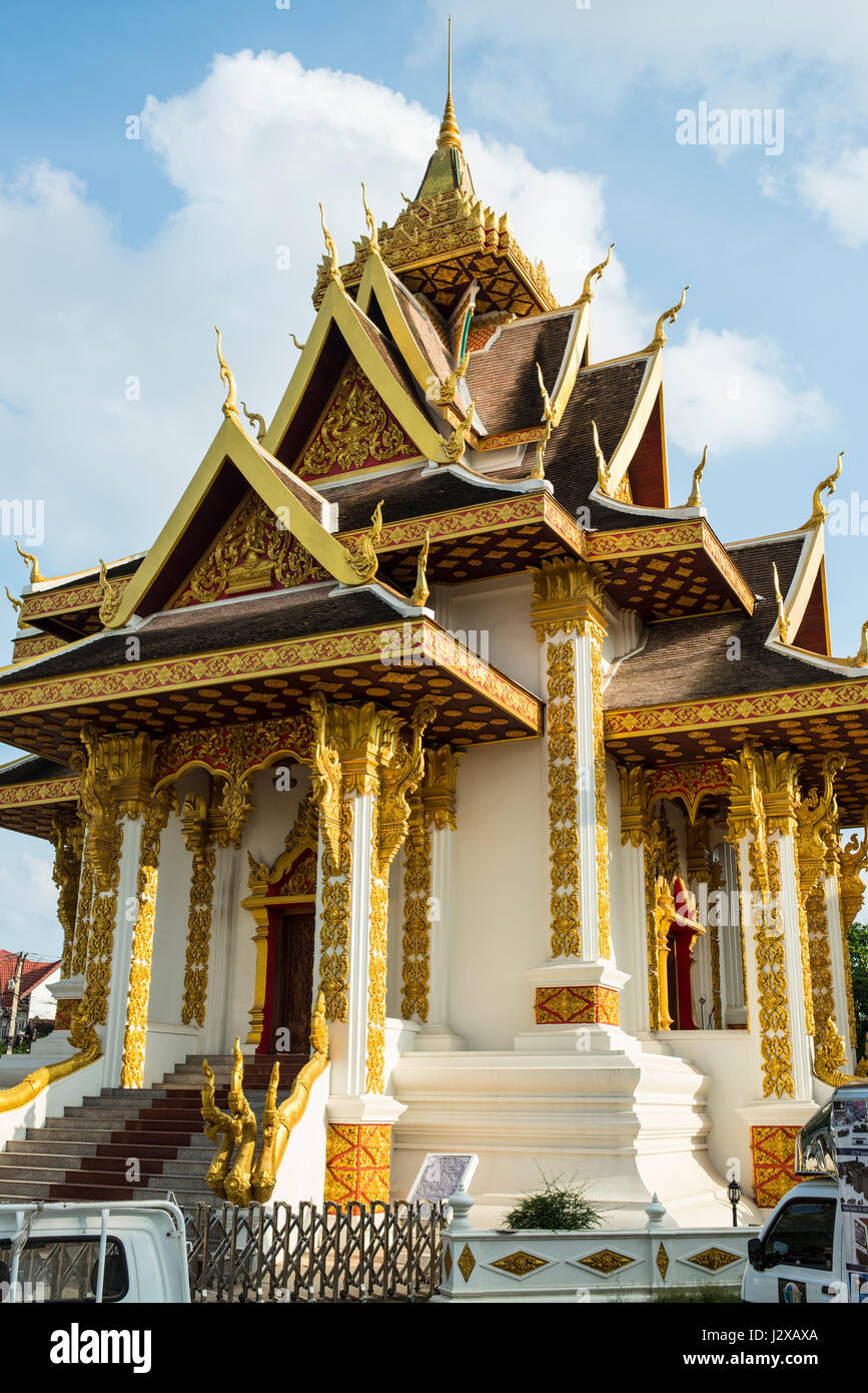 Wat Si Muang, Vientiane Stock Photo