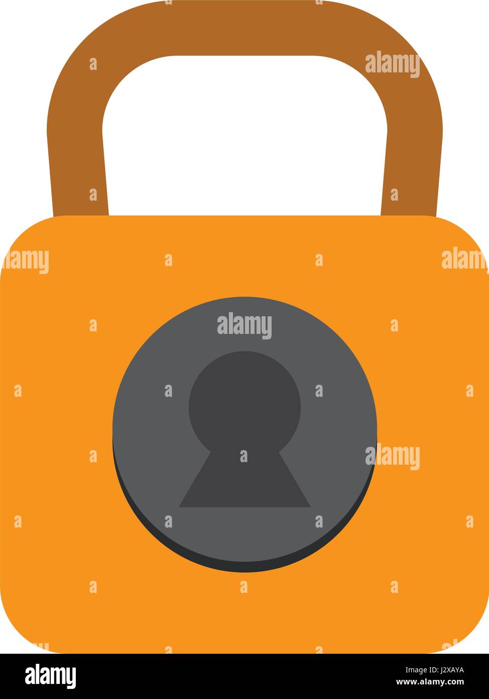 security padlock icon Stock Vector Image & Art - Alamy