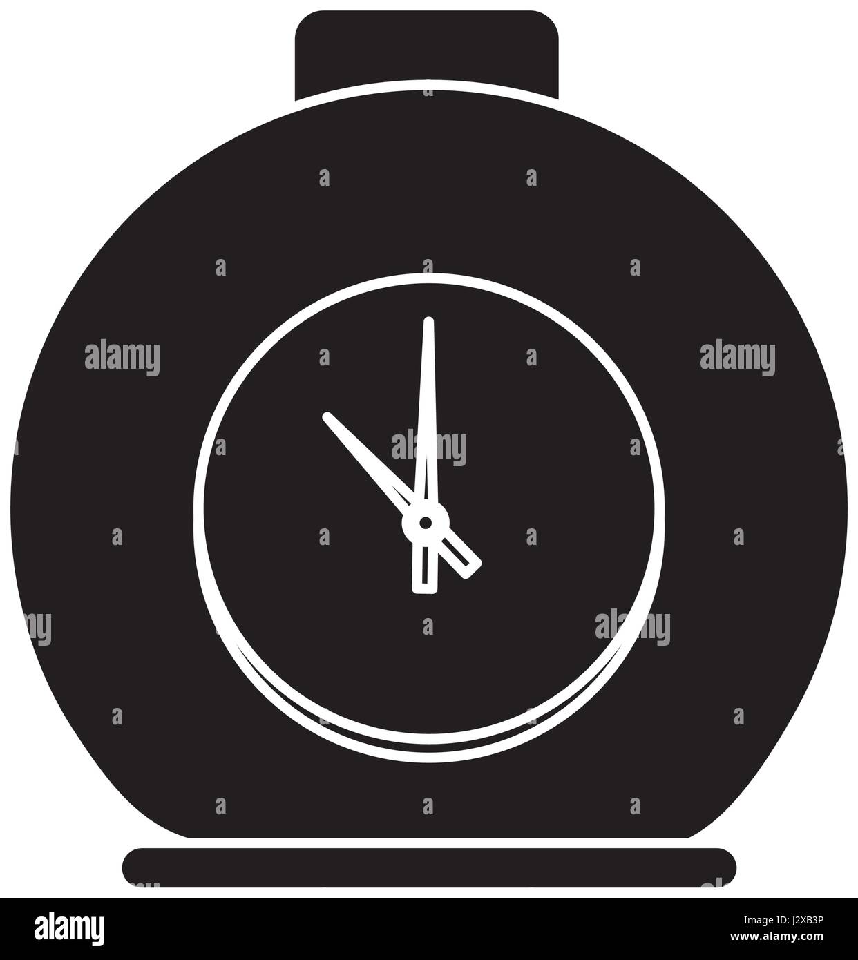 clock icon image Stock Vector Image & Art - Alamy