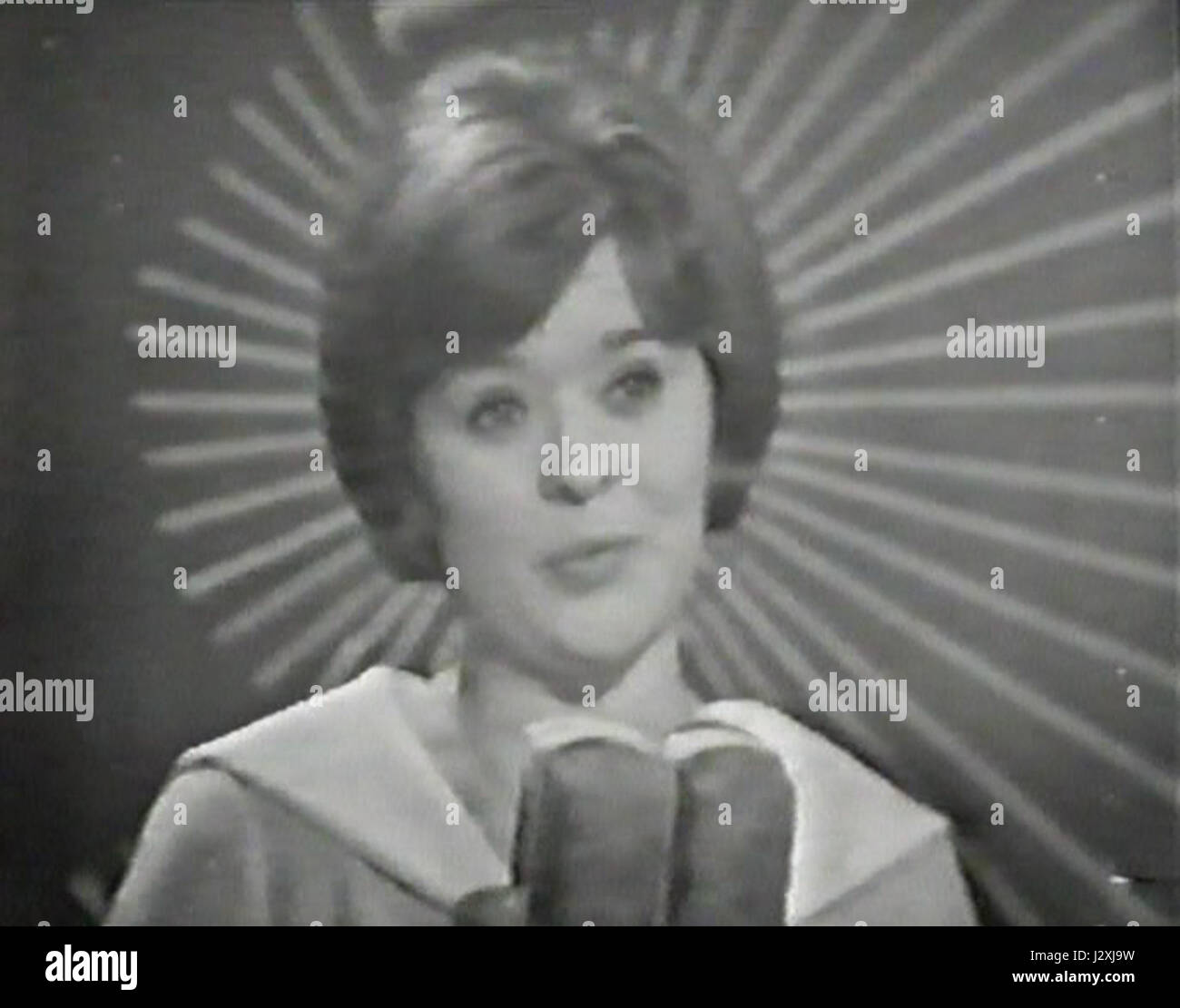 Eurovision Song Contest 1965 - Kirsti Sparboe Stock Photo