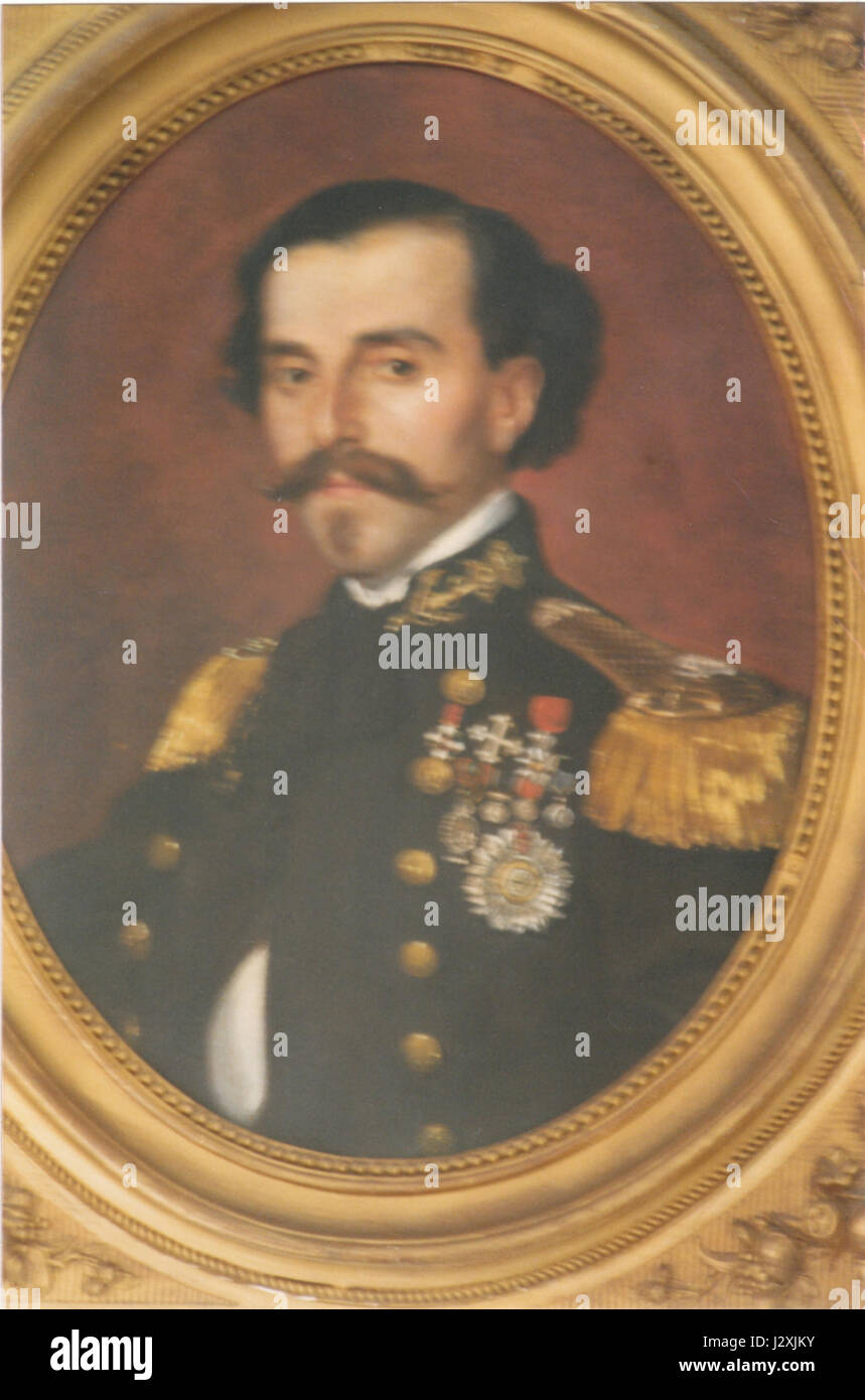 Ammiraglio Giuseppe Alessandro Piola Caselli Stock Photo