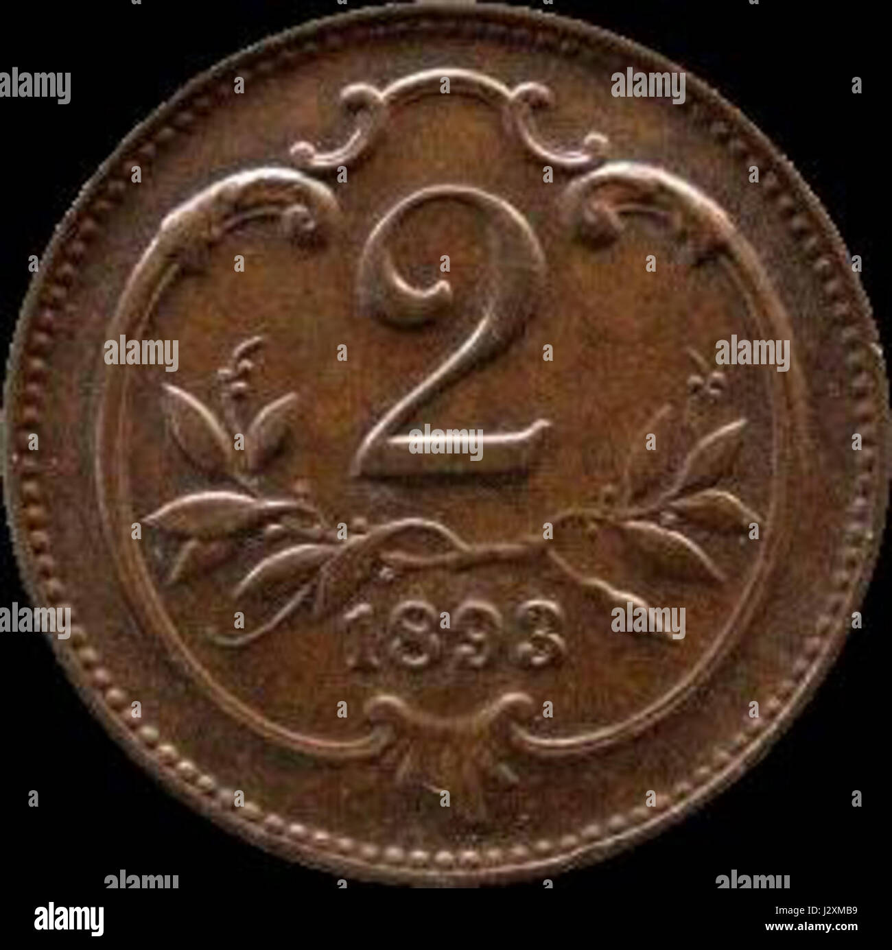 2 Геллера 1893 австрия