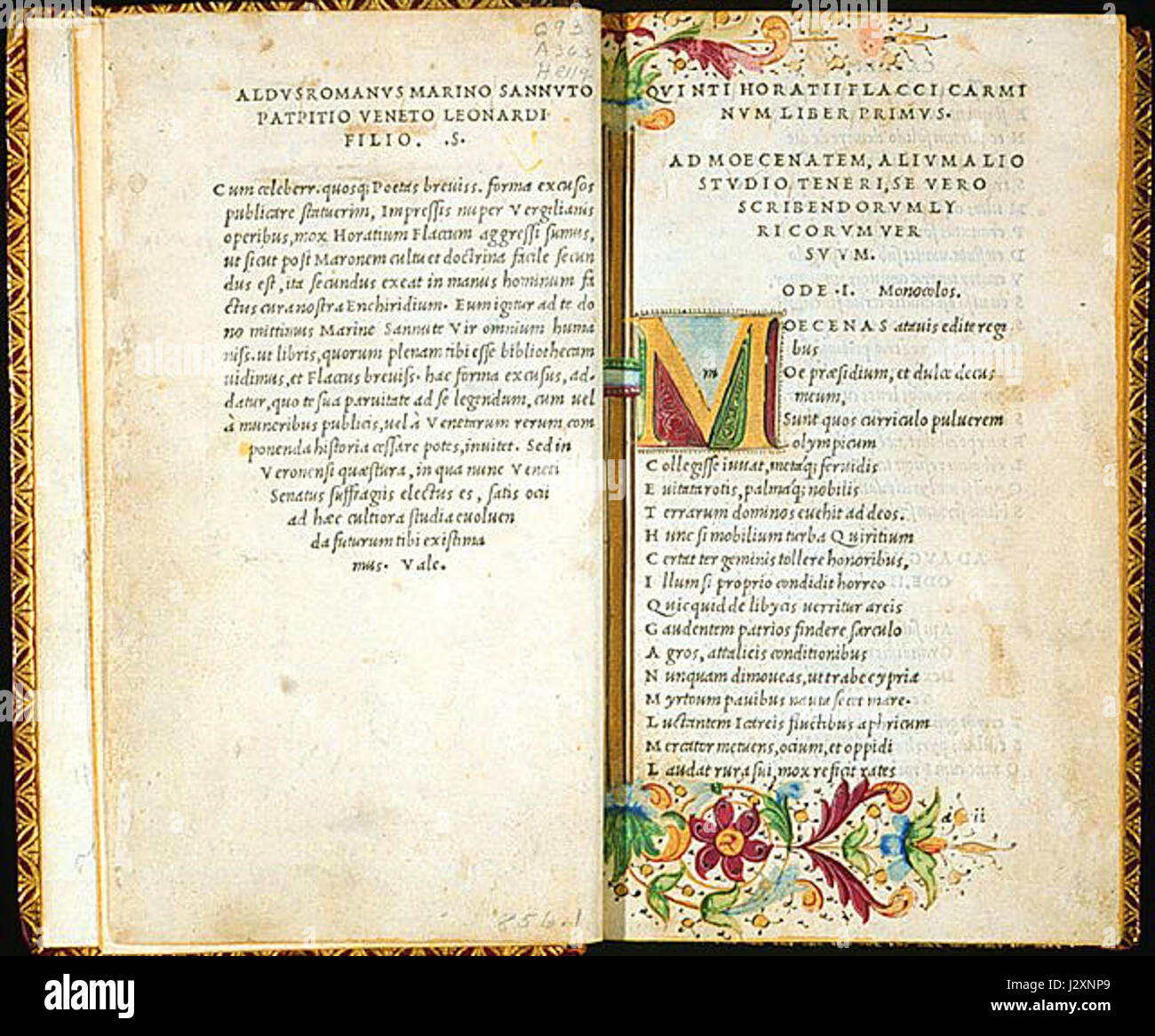 This work refers to an edition of Horace's writings, published by the ...