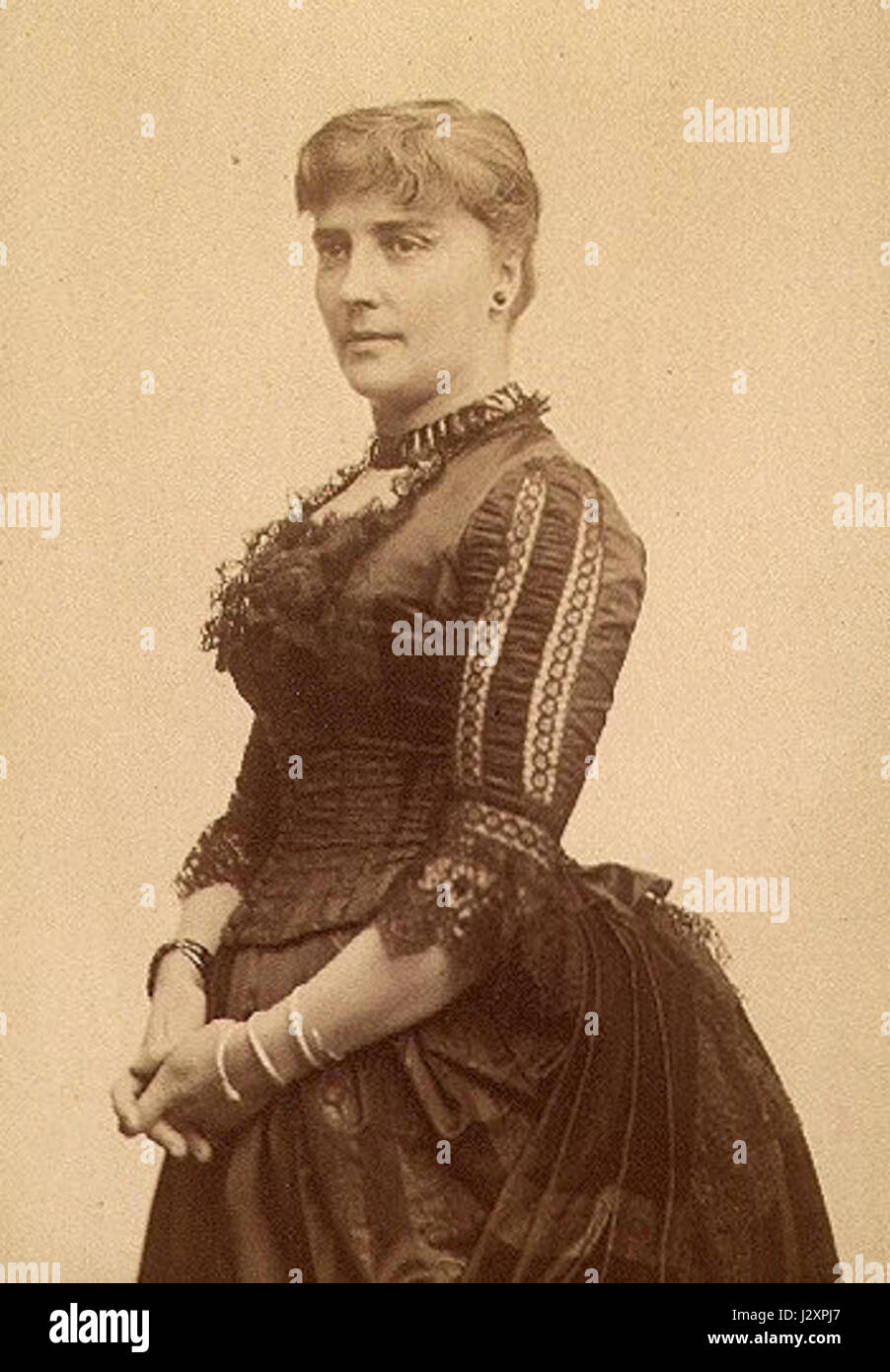 Amalie Skram 1885 Stock Photo - Alamy