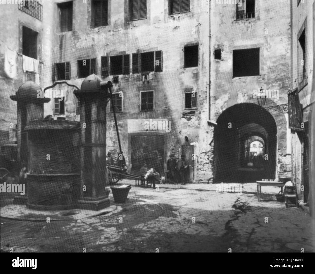 Antico ghetto di firenze before 1885 Stock Photo - Alamy