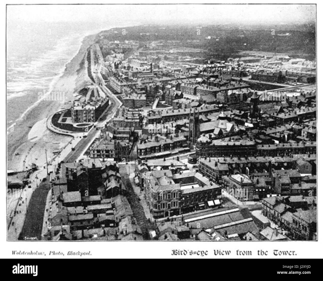 Birds eye view of blackpool hires stock photography and images Alamy