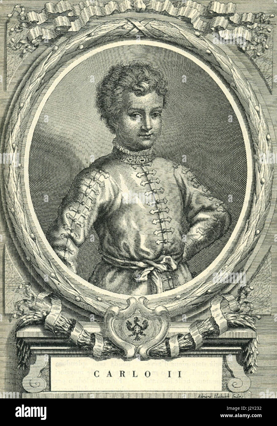 Carlo II di Savoia Stock Photo