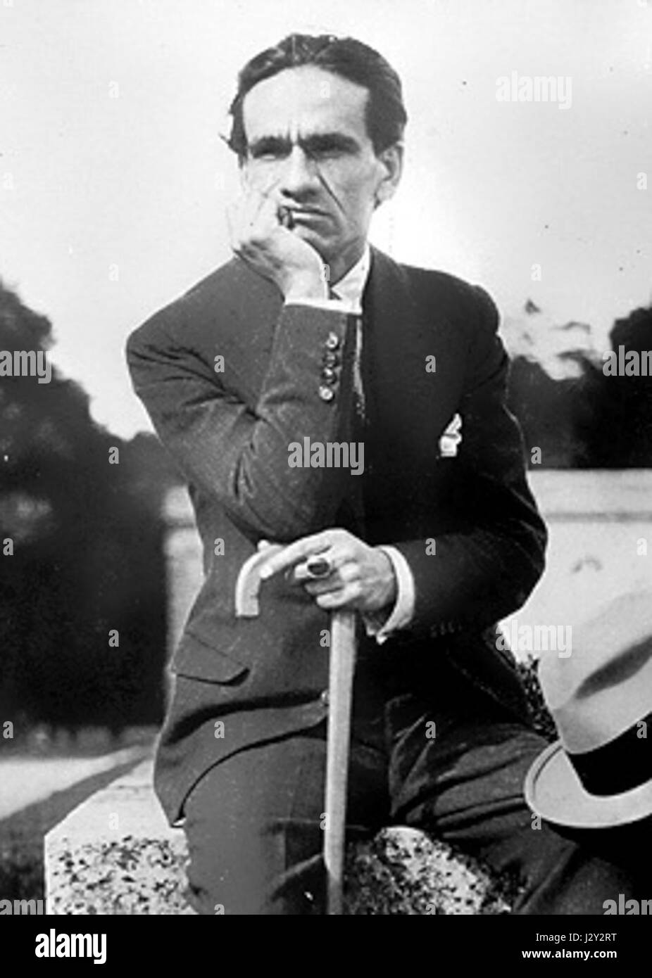 Cesar vallejo 1929 Stock Photo