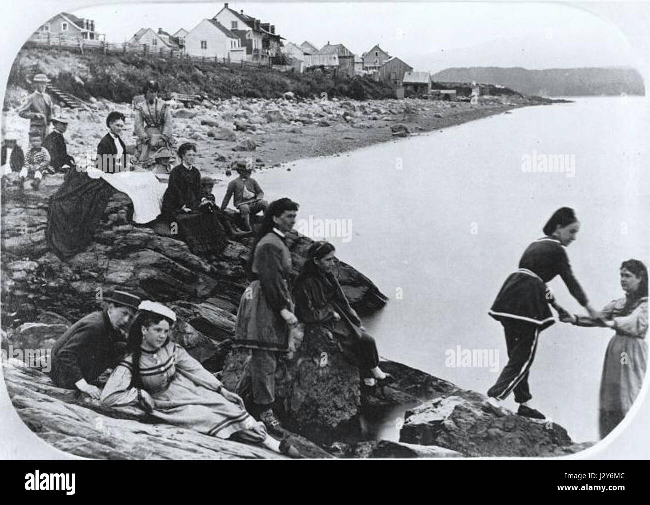 Map of la malbaie hires stock photography and images Alamy