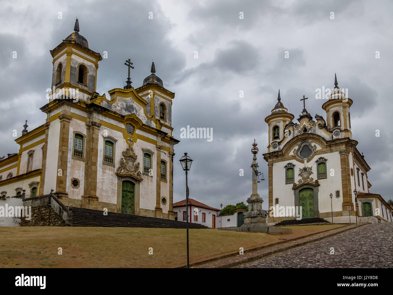 Sao Francisco de Assis Church and Nossa Senhora do Carmo Sanctuary ...