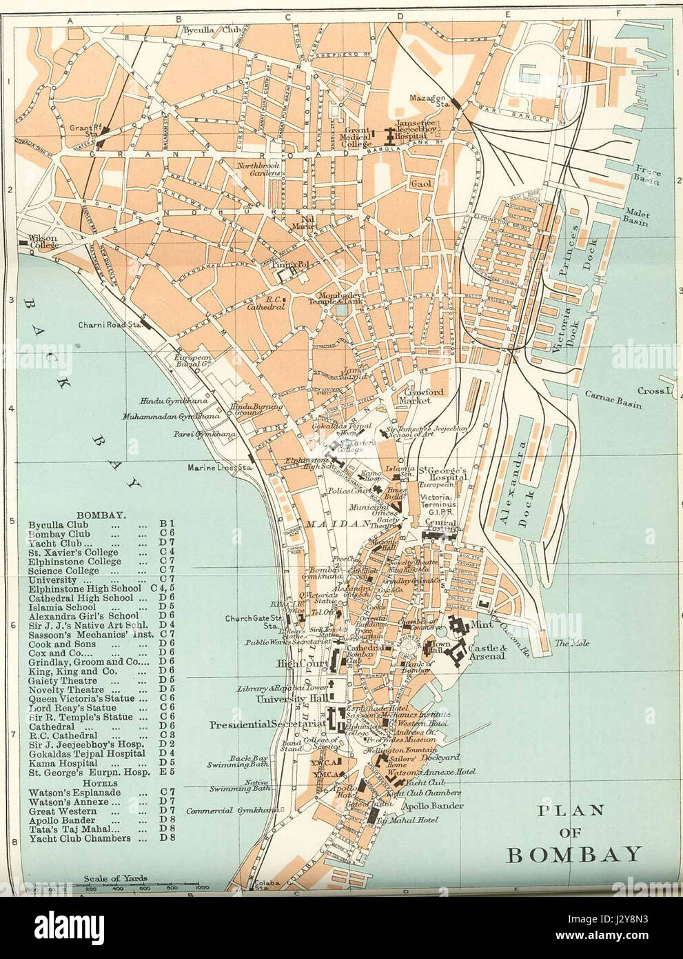 Bombay map hires stock photography and images Alamy