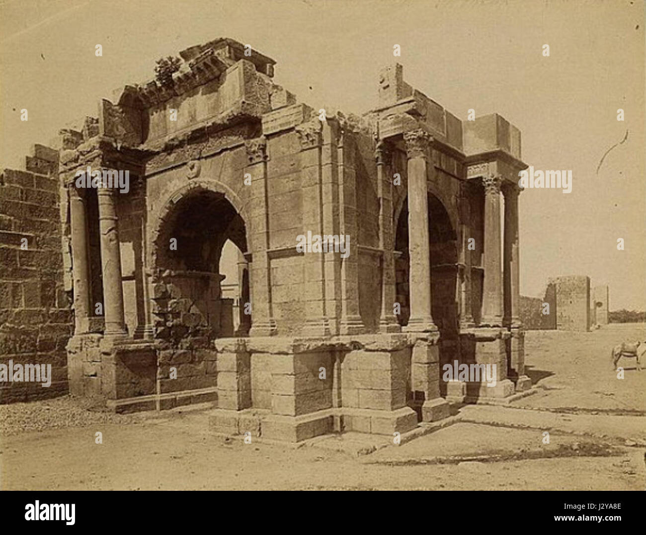 Arch of Caracalla Stock Photo - Alamy