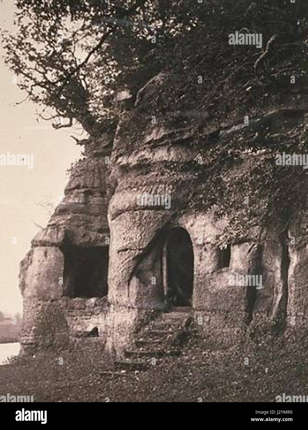 Anchor church 1860s Stock Photo Alamy