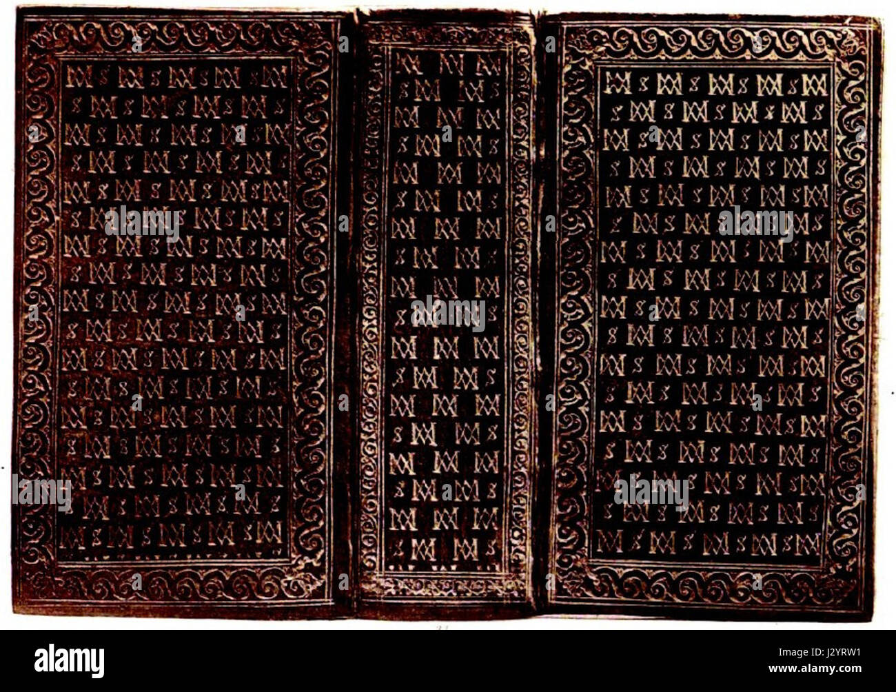 A Plate From La Reliure Ancienne Et Moderne By Brunet Which a-plate-from-la-reliure-ancienne-et-moderne-by-brunet-which
