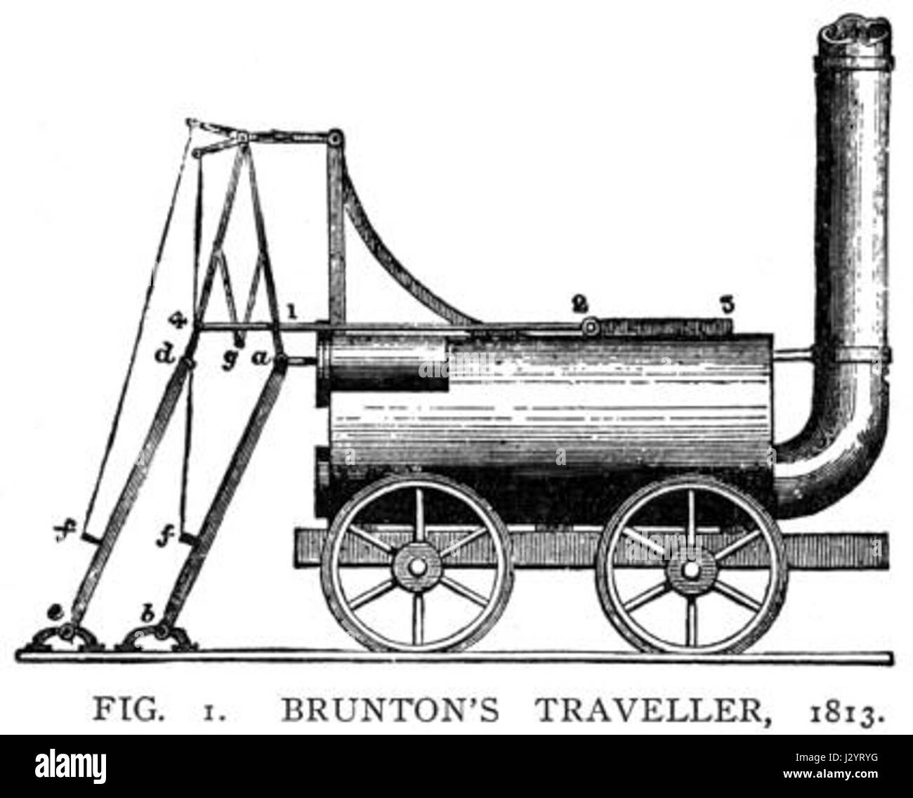 Bruntons Traveller Stock Photo