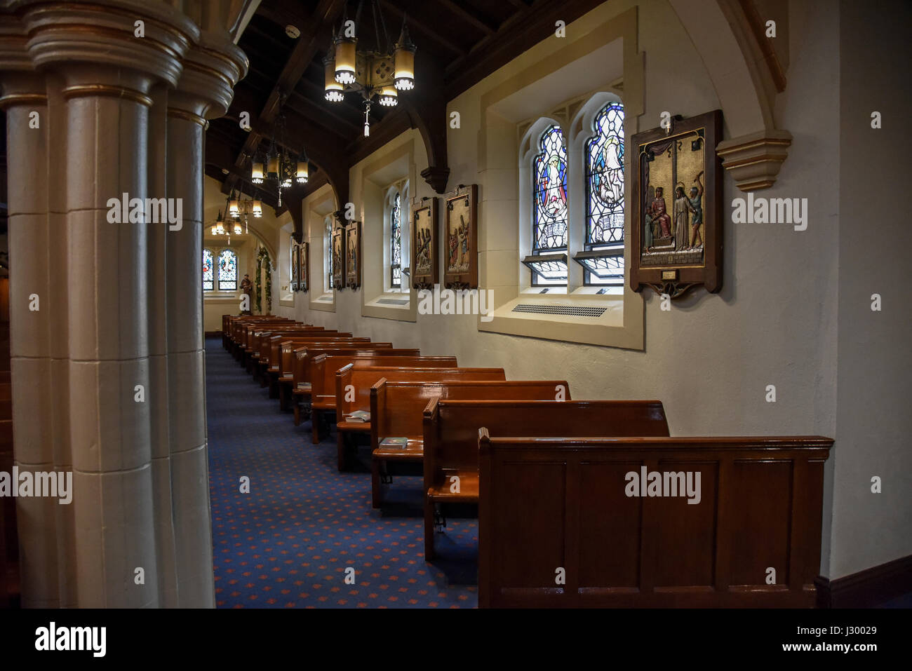 Holy Name of Mary Roman Catolic Church in CrotononHudson, NY, USA Stock Photo Alamy