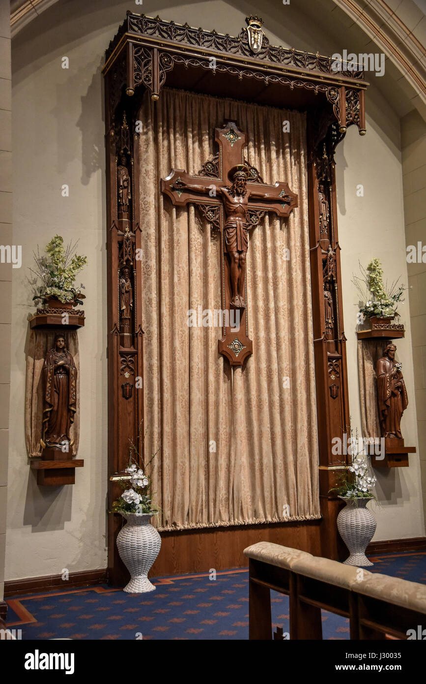 Holy Name of Mary Roman Catolic Church in CrotononHudson, NY, USA Stock Photo Alamy