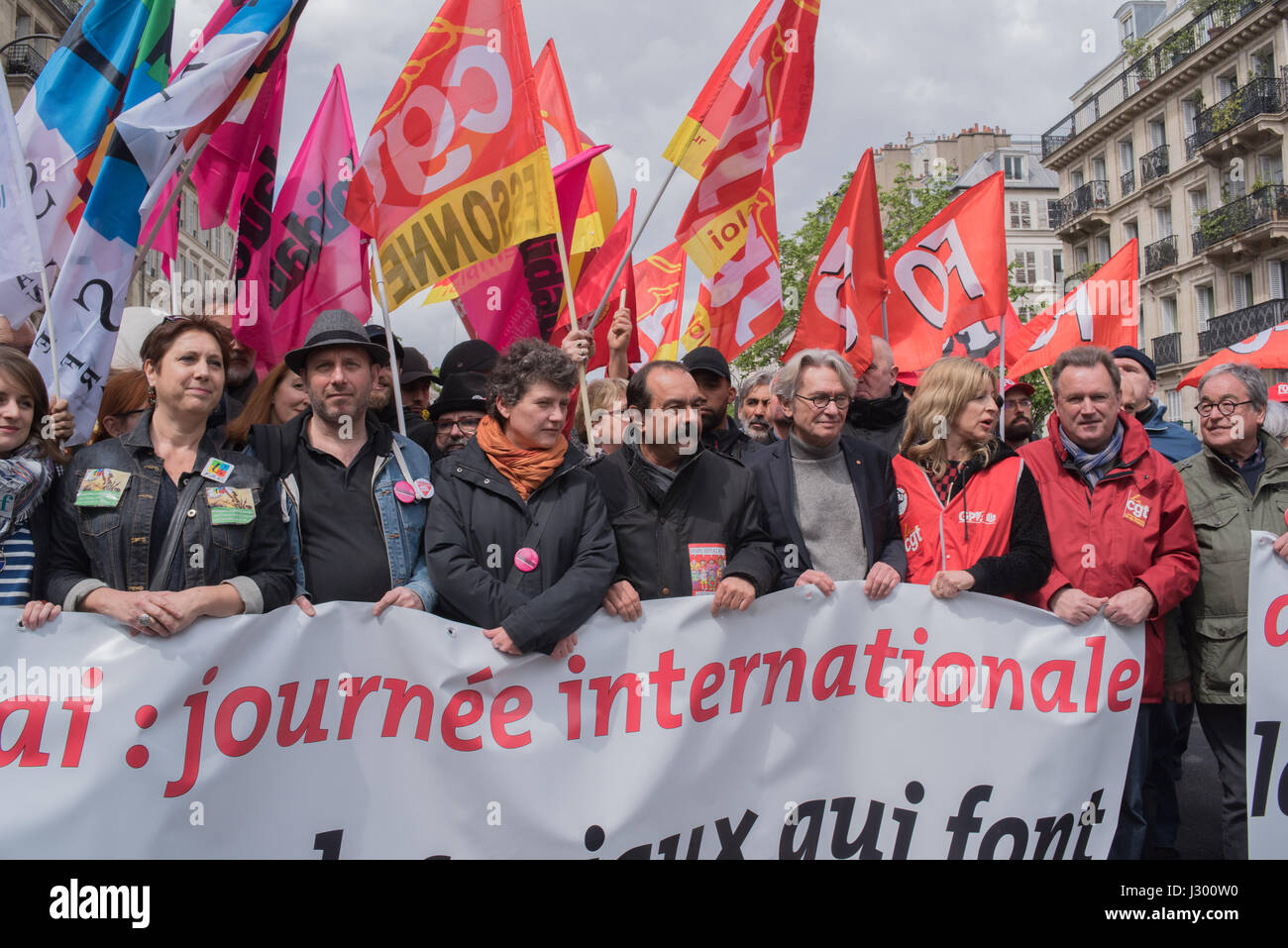 May Day in Paris Stock Photo Alamy