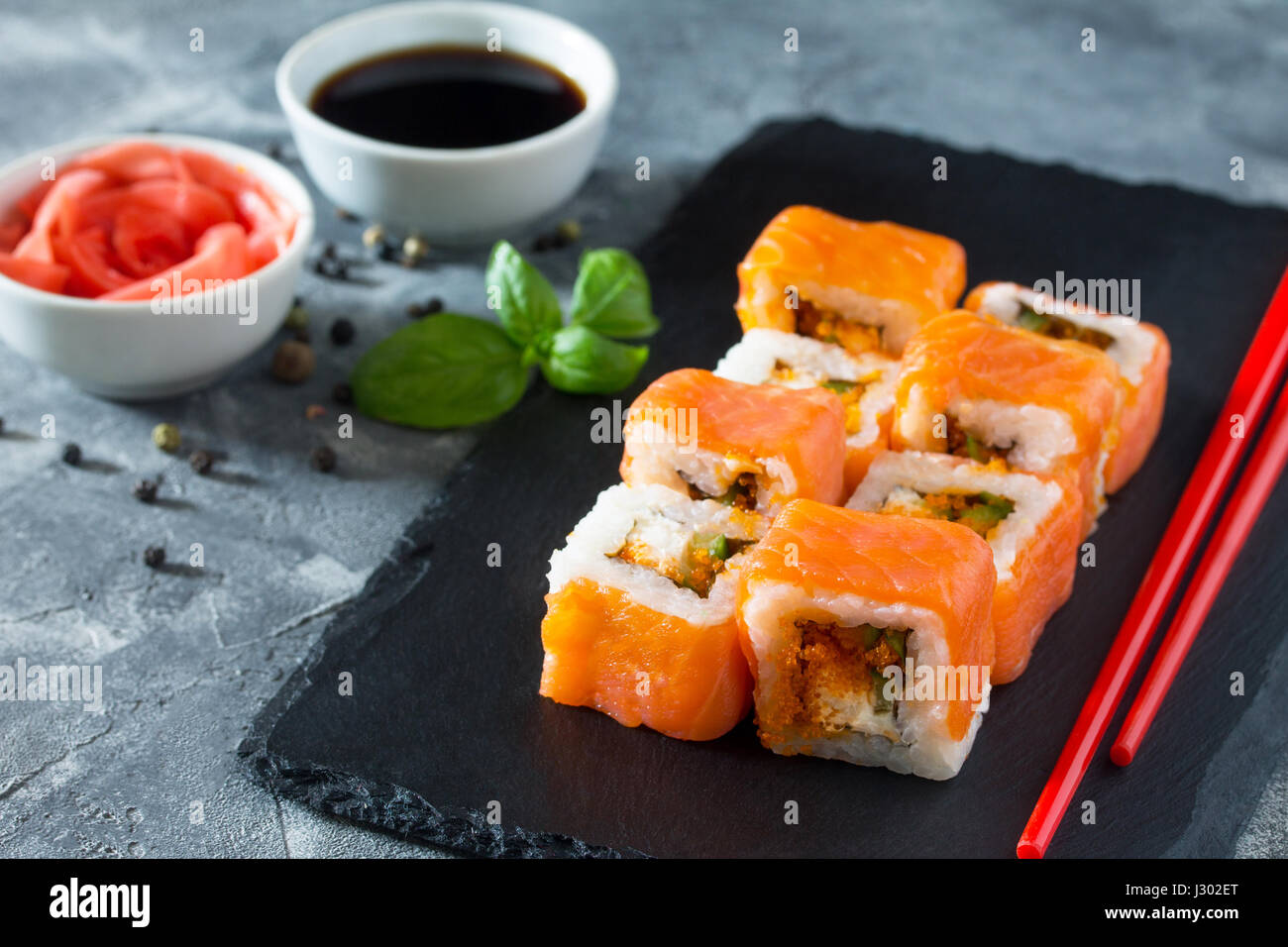 Sushi Set Sushi Set. Stock Photo