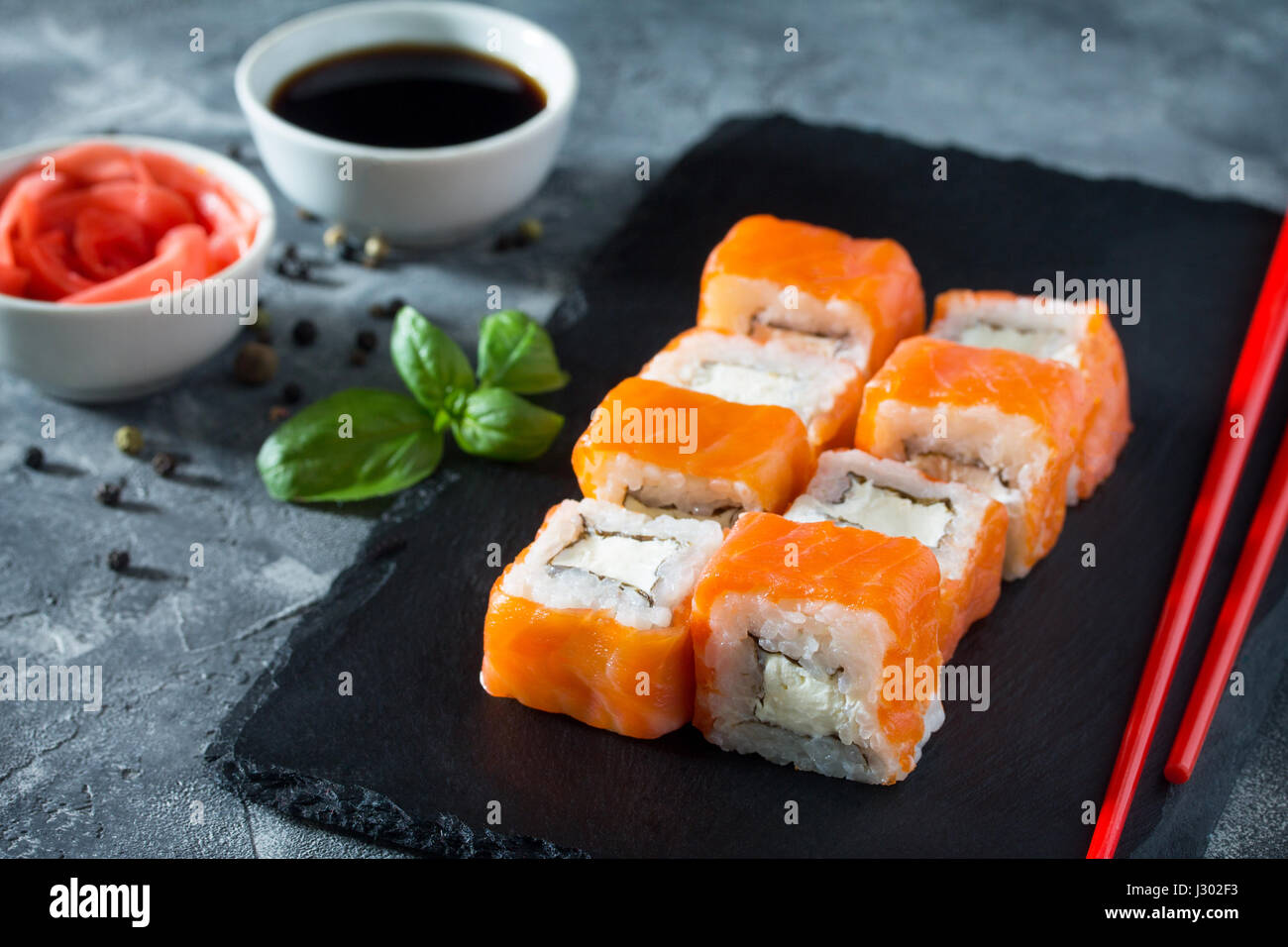 Sushi Set Sushi Set. Stock Photo